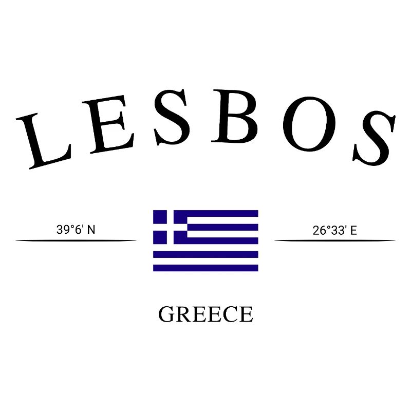 Lesbos Grèce – Souvenir et cadeau de vacances