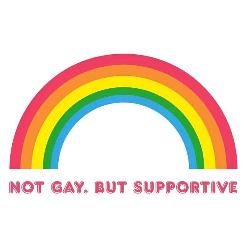 Vintage Retro Rainbow Stars – Supportive