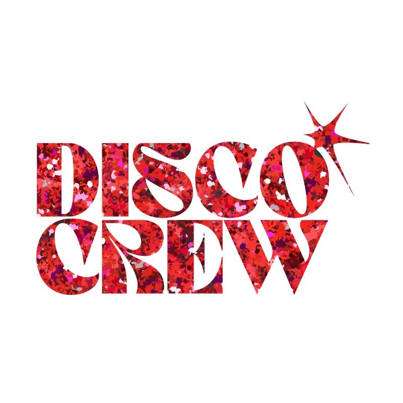 Disco Crew Red Neon Splash