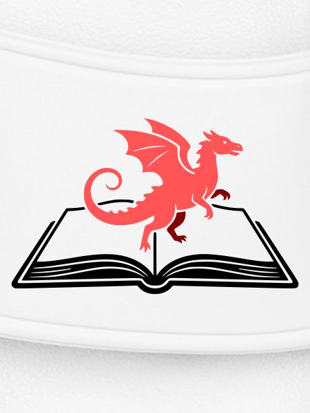 Dragon on Book Fantasy