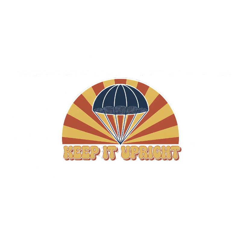 Keep It Upright Parachute Sunburst