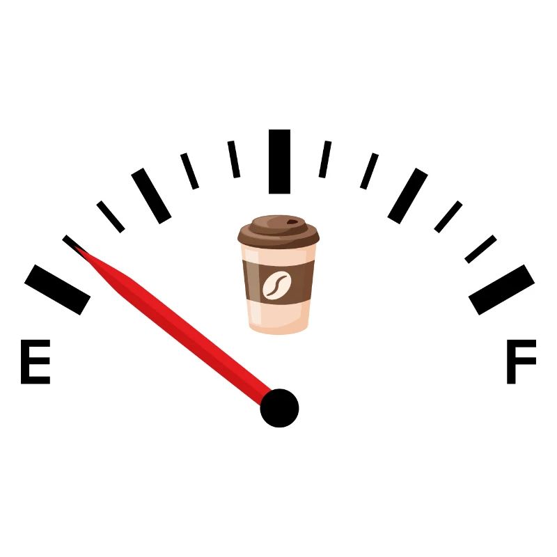 Gauge Car Coffee Humor Funny Coffee Gift Coffee