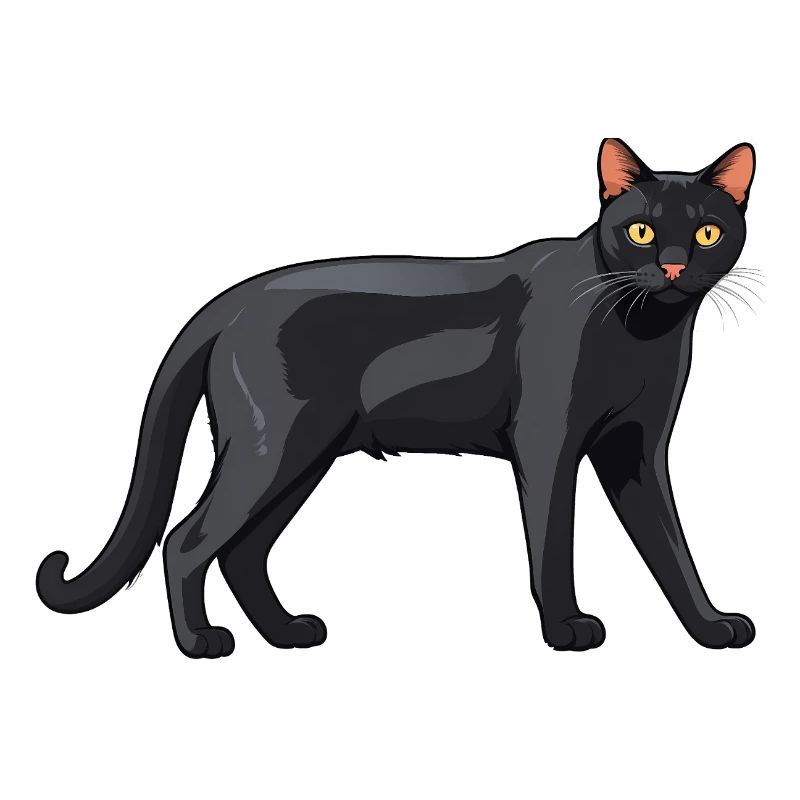 Chat mignon Bombay - Chat Sticker