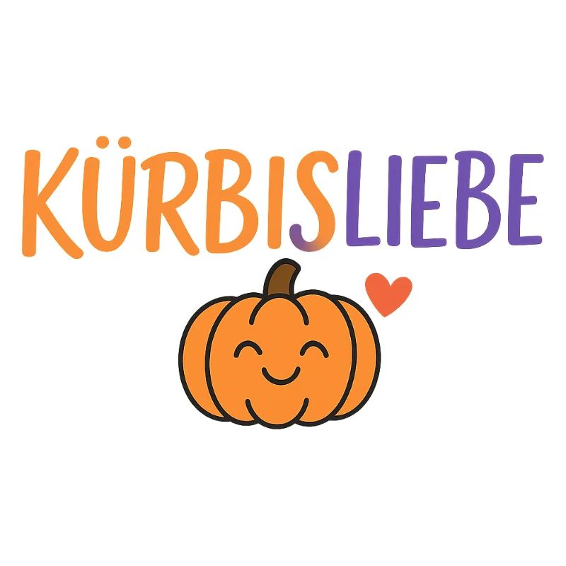 Kürbisliebe Comic Design