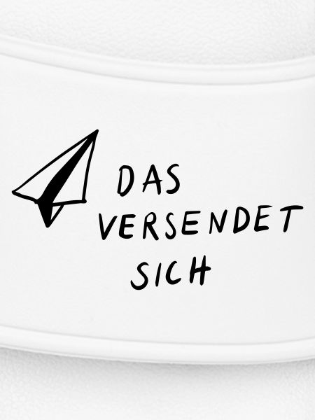 Das versendet sich
