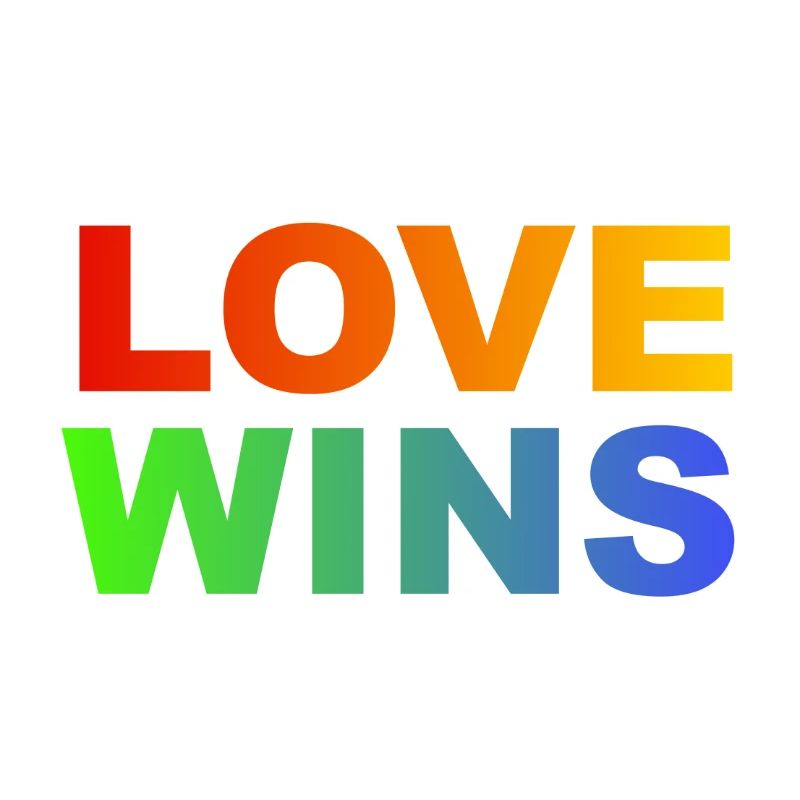 Love Wins Regenbogen 