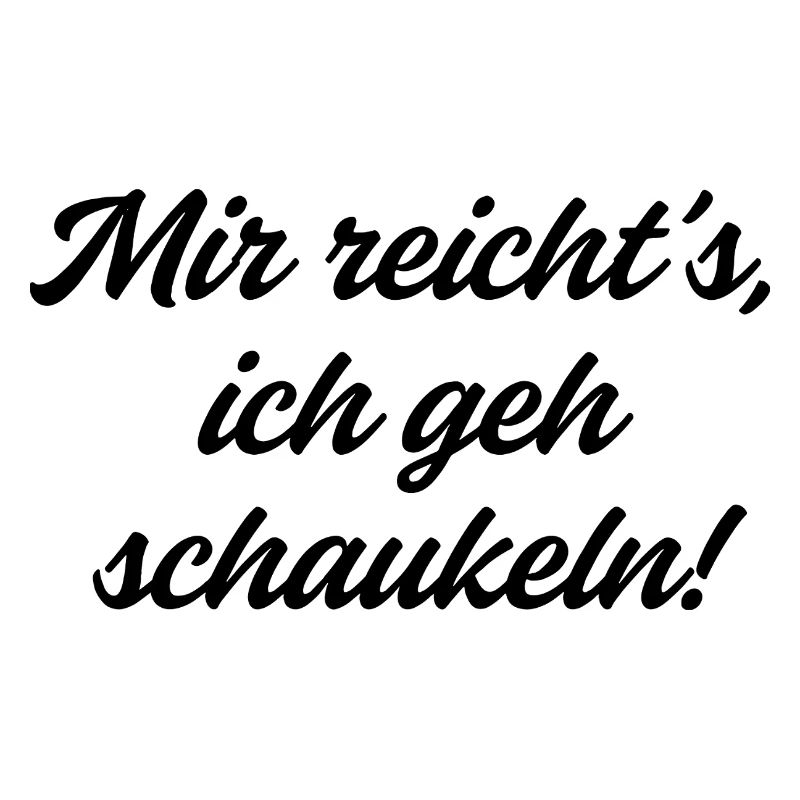 I've had enough, I'm going swinging.