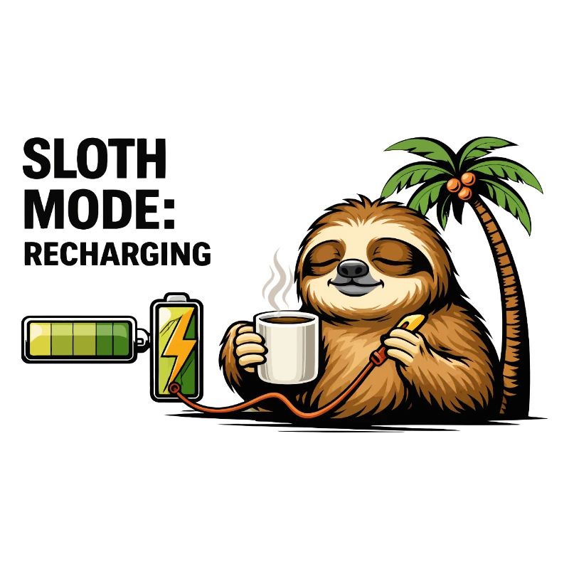 Sloth Mode Recharging Coffee