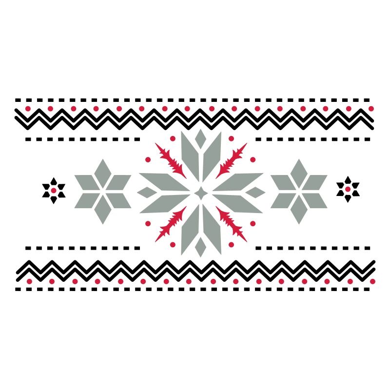 Star pattern in the Norwegian style
