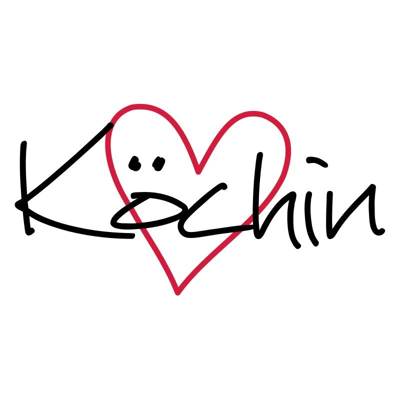 Cook heart hobby chef kitchen gift idea