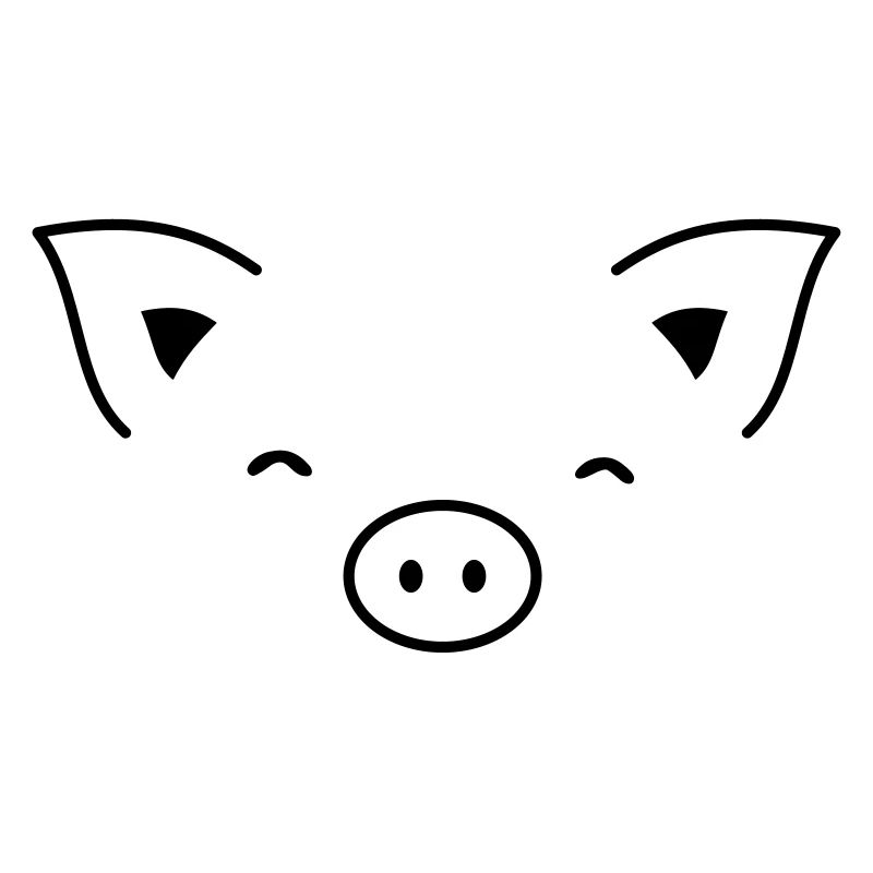 Schwein Sau Schweinchen Ferkel Eber I Geschenkidee