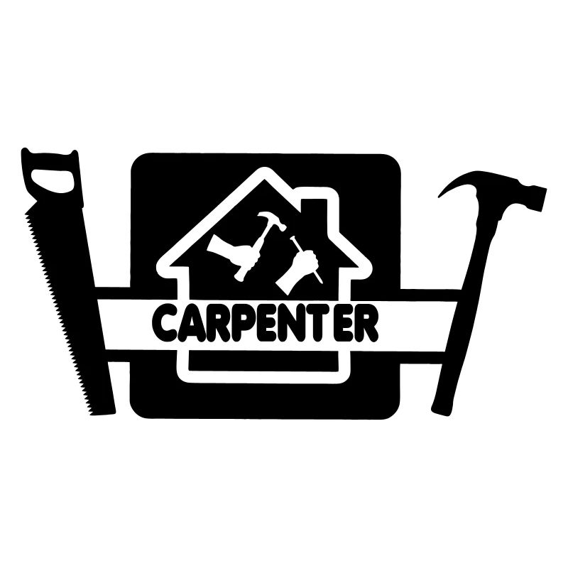 Logo with text carpenter