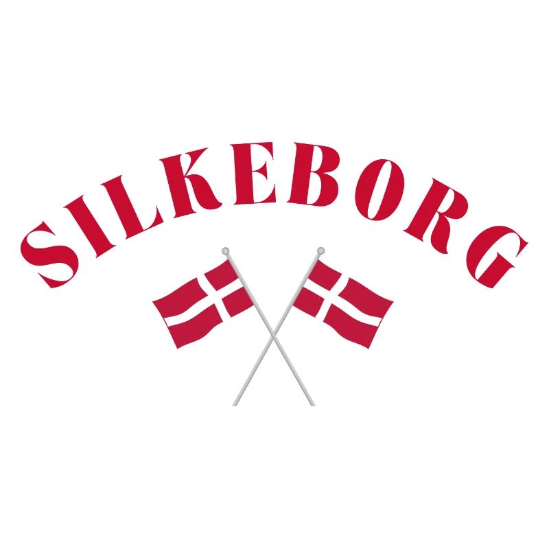 Silkeborg Danemark Drapeaux Design