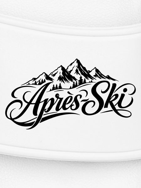 Après-ski lettering