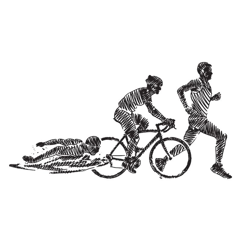 Radfahrender Zombie-Circuit
