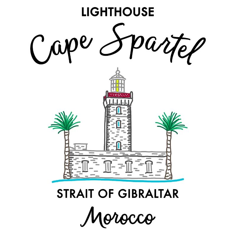 Morocco, Cape Spartel Lighthouse, Gibraltar