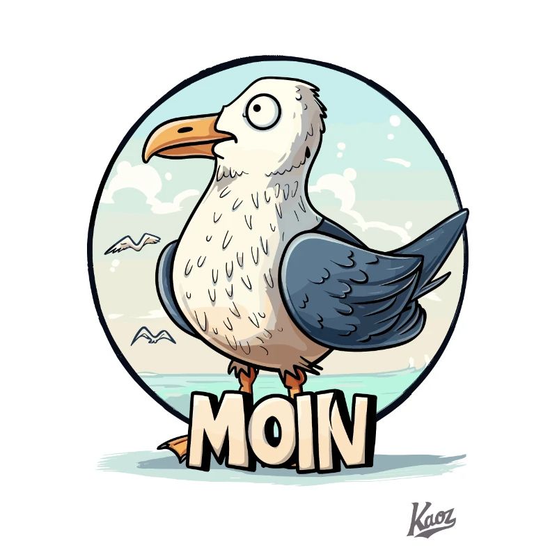 Drôle de mouette dit « Moin »