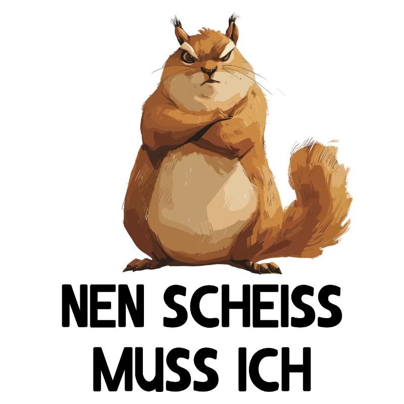Eichhörnchen Baumhörnchen Nen scheiss muss ich