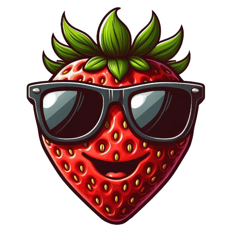 Cool Strawberry Fruit Summer Sunglasses Fun