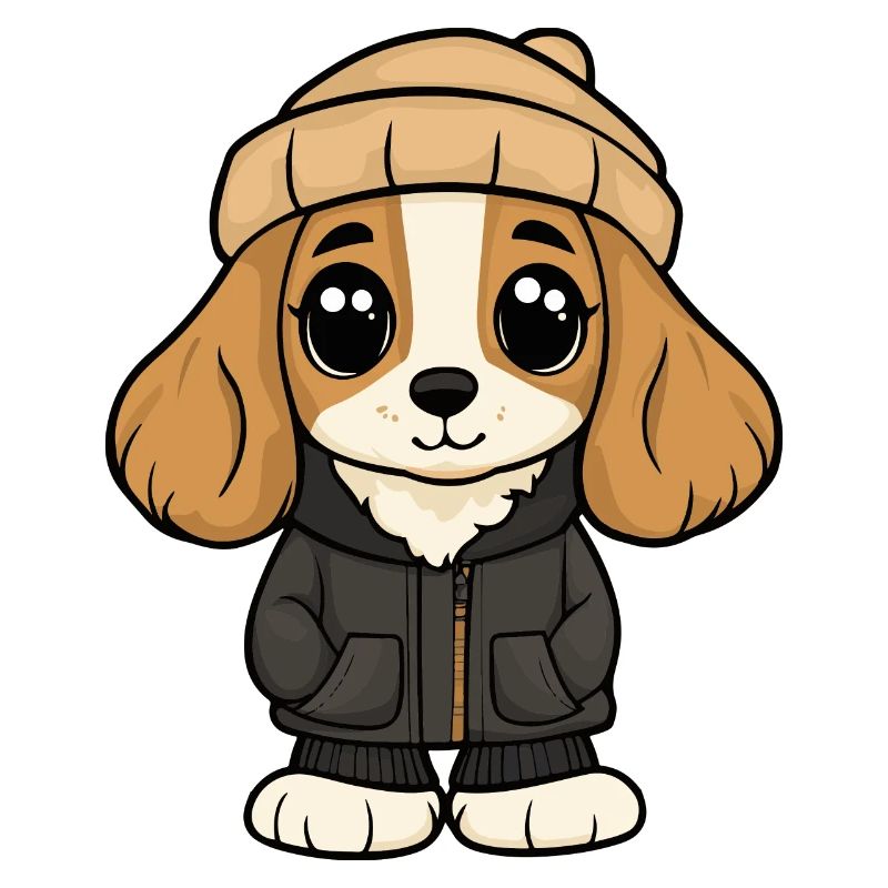 Cocker Spaniel Chien Dessin animé