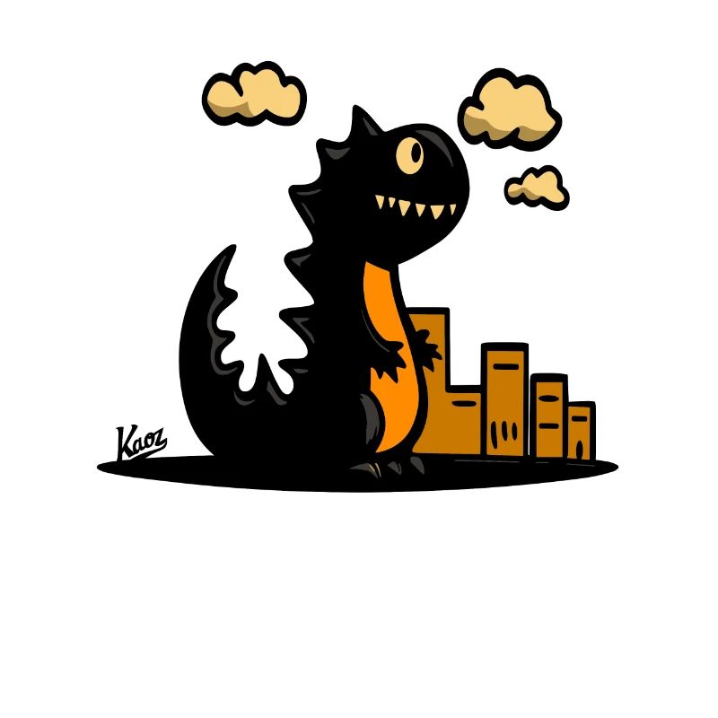 Bébé lézard géant