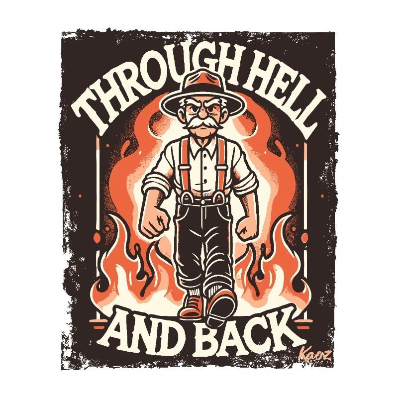 Old guy goes through hell and back