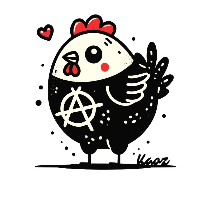 Funny Anarchy Chicken