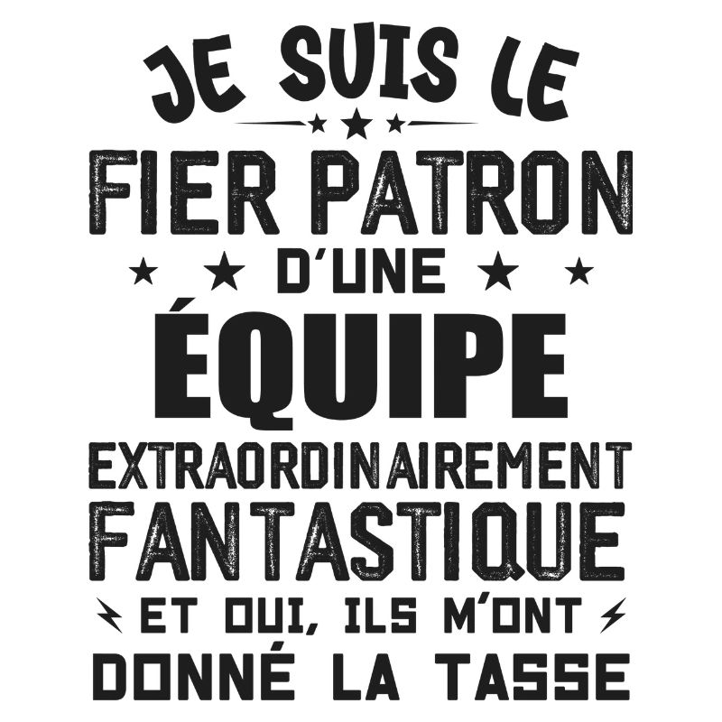 Ich bin stolzer Chef eines Teams