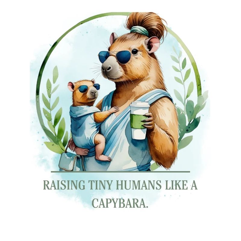Maternité – Élever de petits humains comme un capybara
