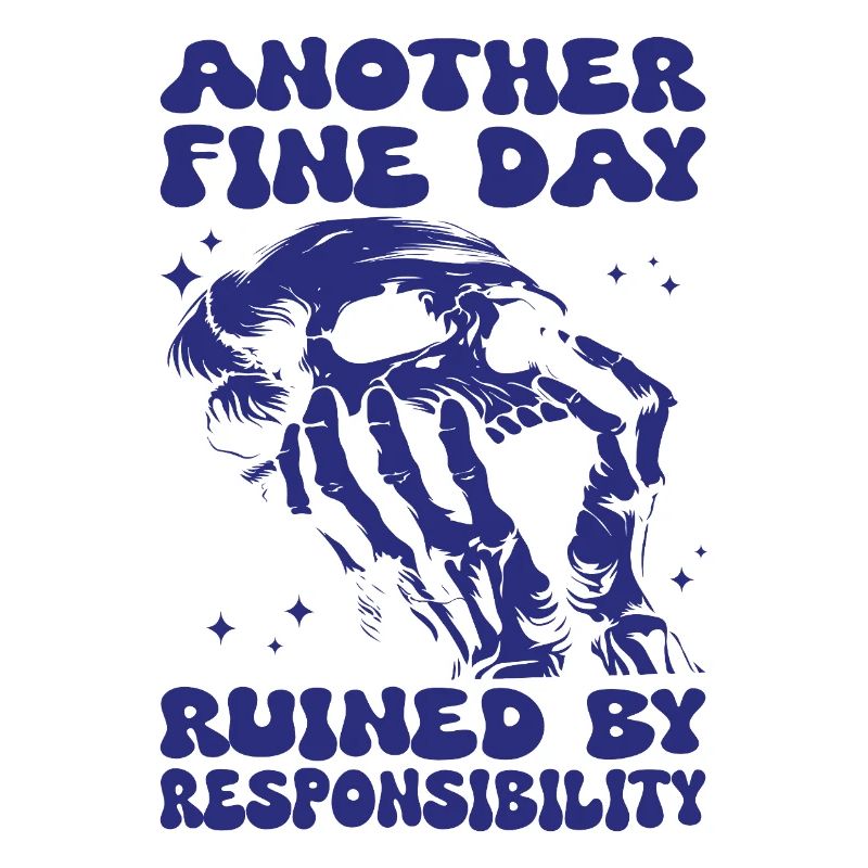 Skeleton Skull Responsibility Halloween