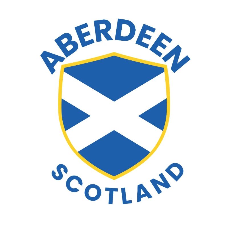 Aberdeen Scottish Shield Emblem