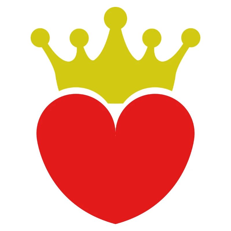 Herz mit Krone