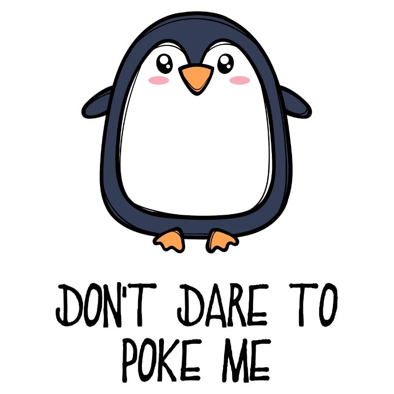 Cool Tier Vogel Statement Pinguin Südpol