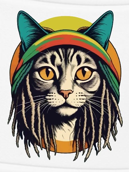 Coole Rasta-Katze