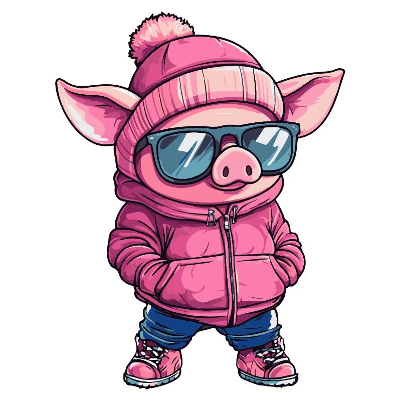 Pig Cool Comic