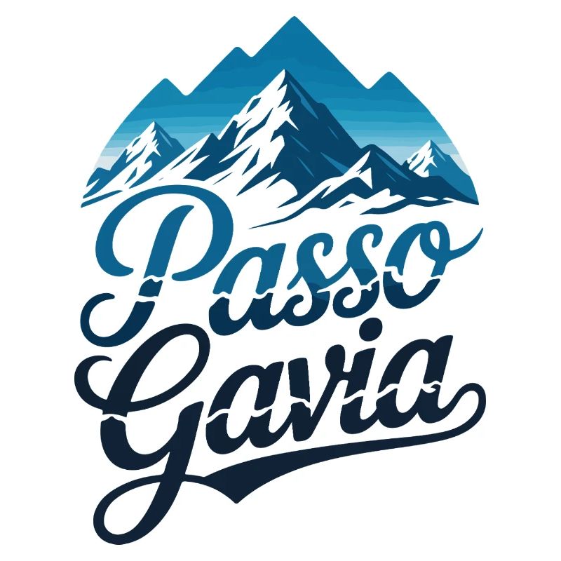 Passo Gavia Script Snow Peak Art