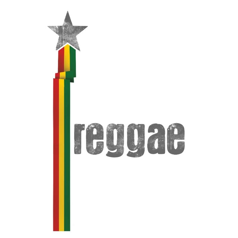Conception de logo Reggae Star Rasta