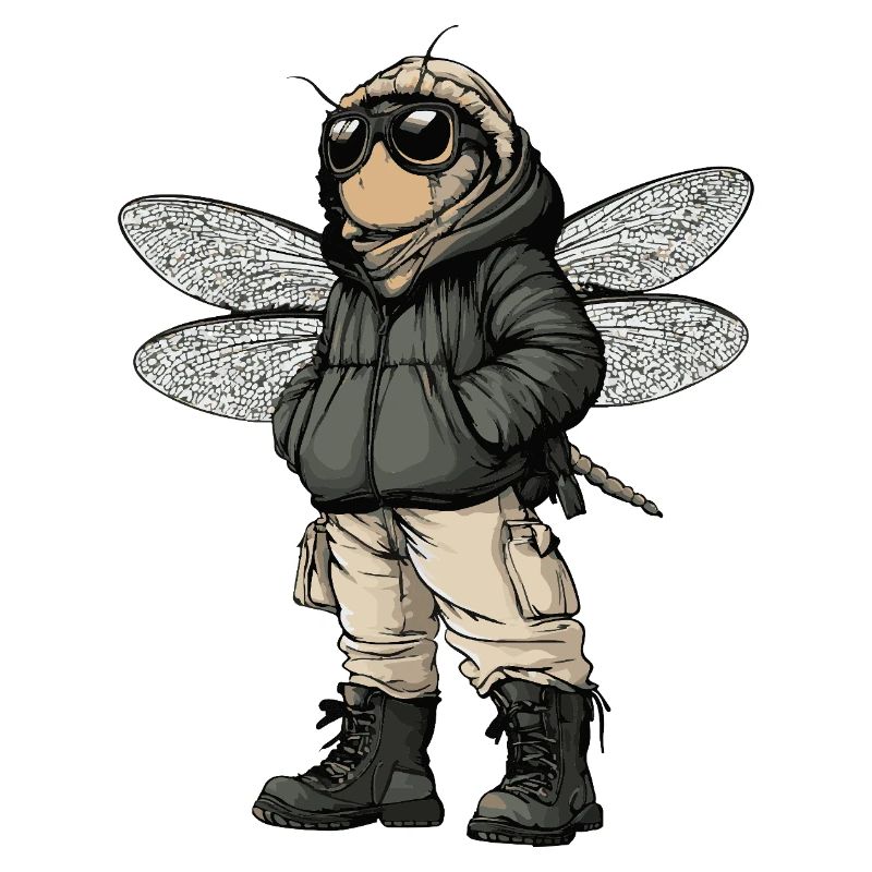 Dragonfly Cool Winter