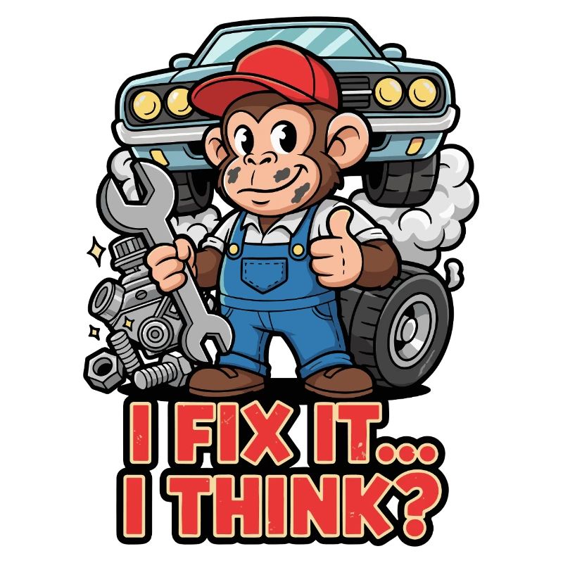 Monkey Mechanic – I Fix It