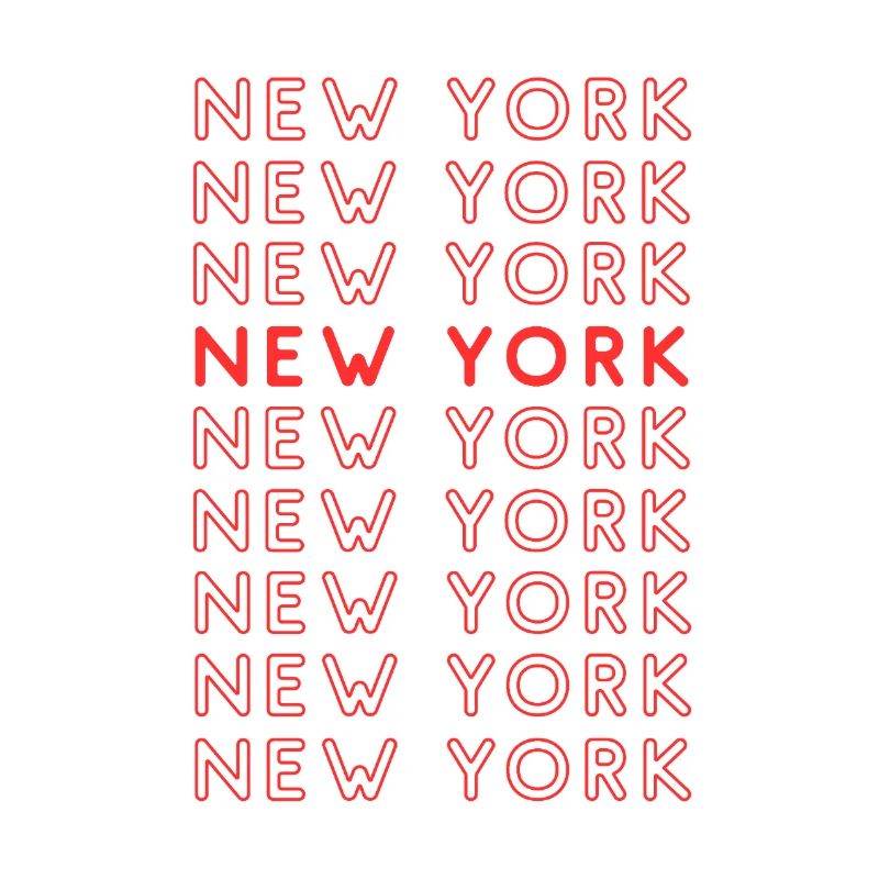 New York Grid Pattern