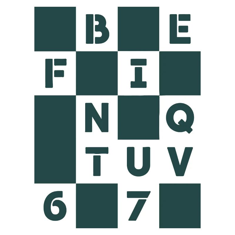 Lettres à grille de chiffrement
