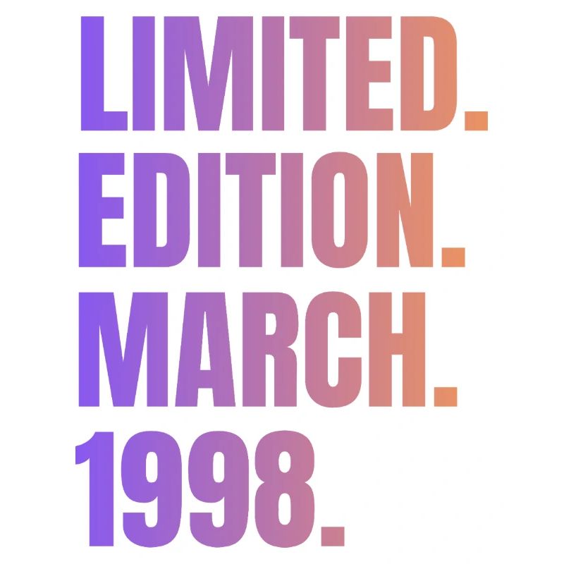 Édition Limitée Mars 1998