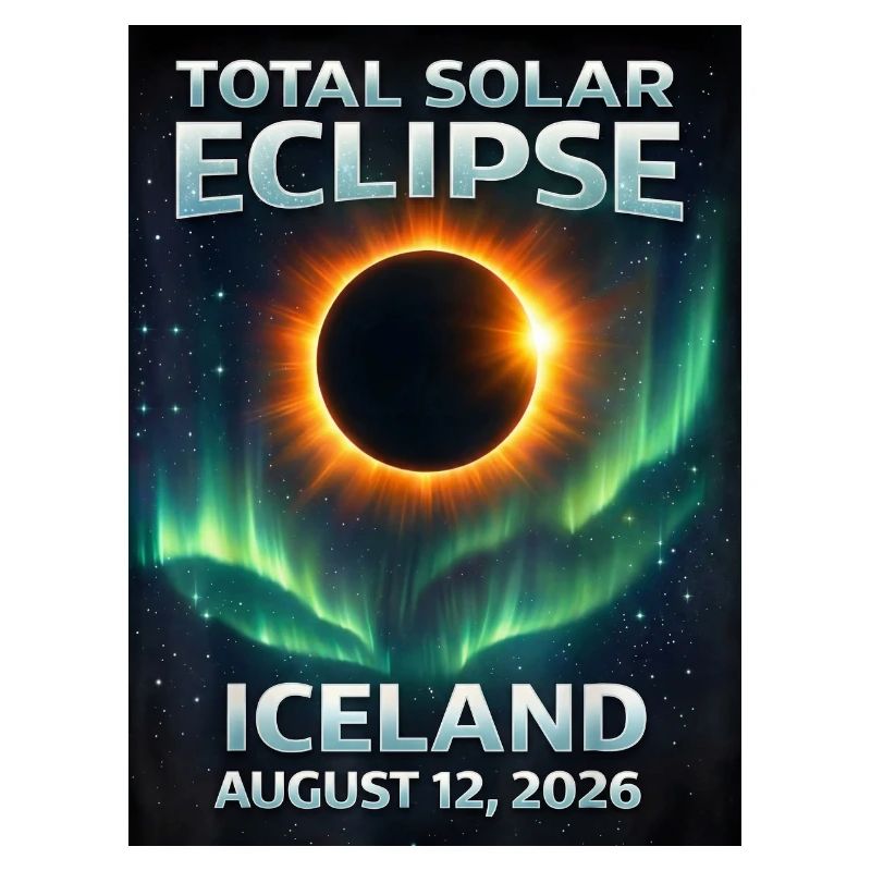 Total Solar Eclipse Iceland 2026 Reykjavik