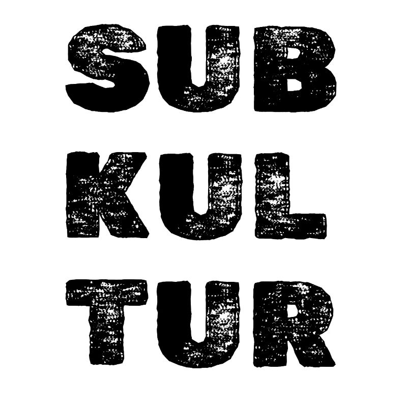 SUBKULTUR Logo – Minimal Techno Identity