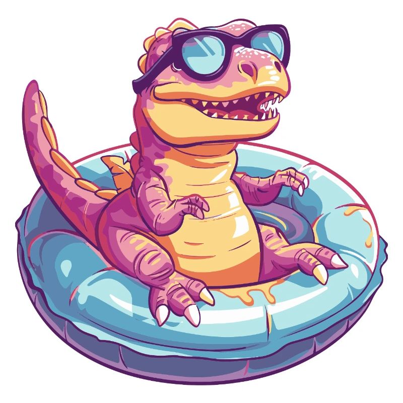 Dinosaurier T-Rex Comic Cool