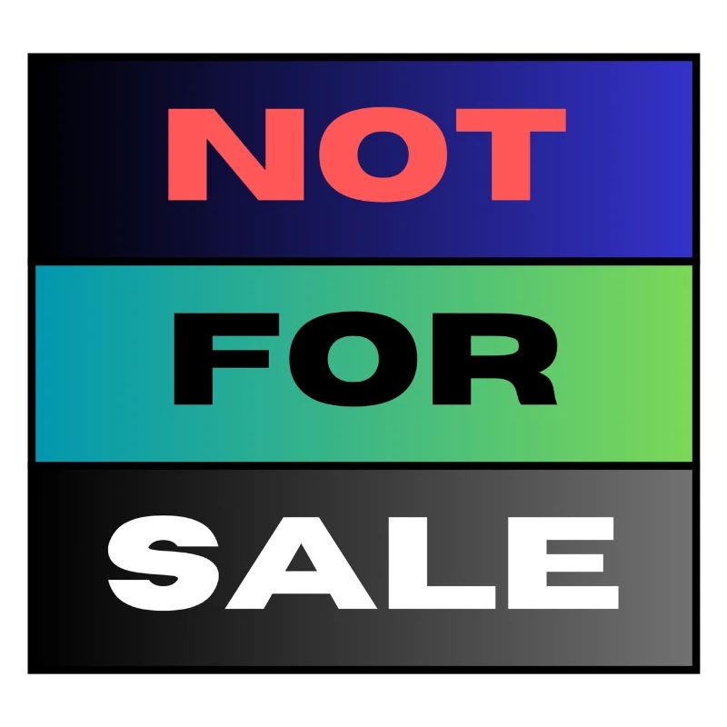 PAS À VENDRE