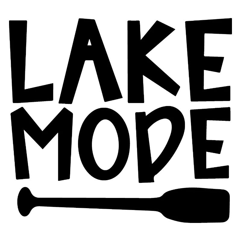 Lake Mode Adventure PaddleMotivation Design