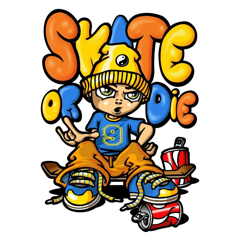 Skate and graffitis