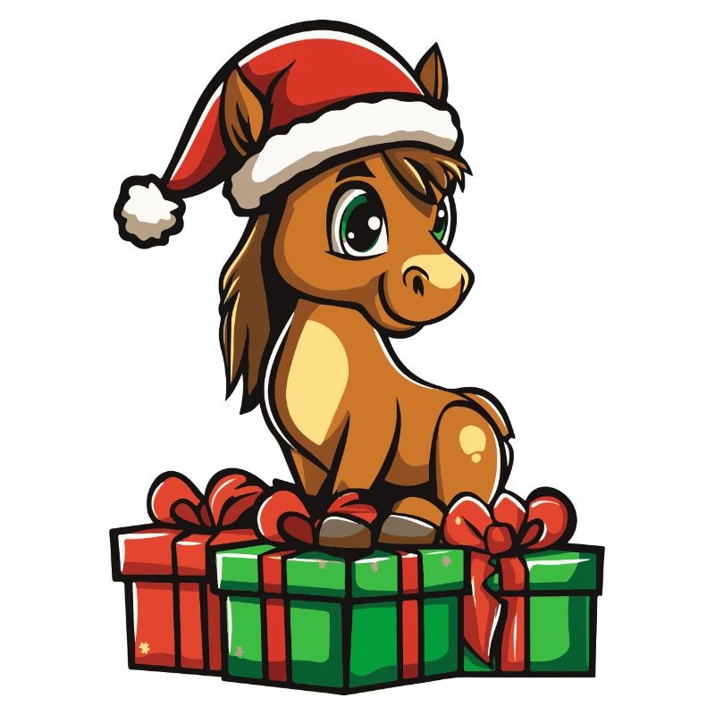 Cadeaux de Noël Cheval