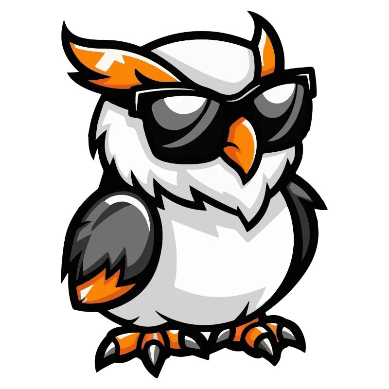 Owl Comic Cool